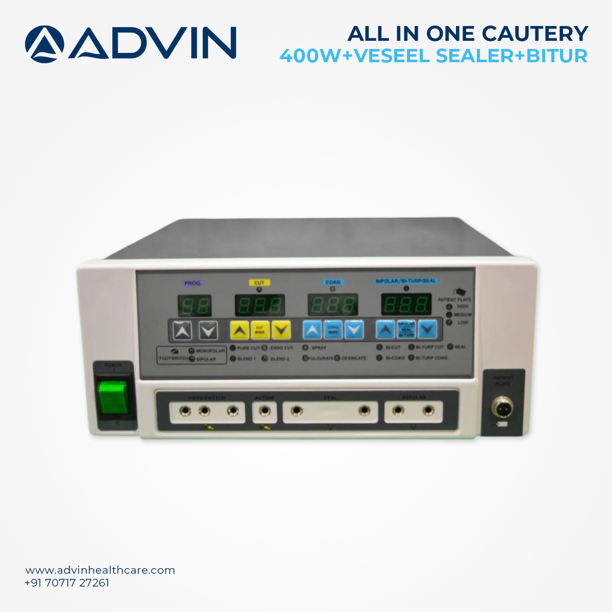 All in One Cautery 400W+ Veseel Sealer + BiTur