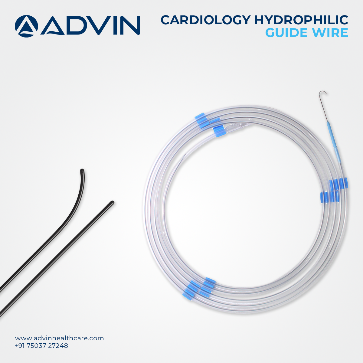 Cardiology Hydrophilic Guide Wire