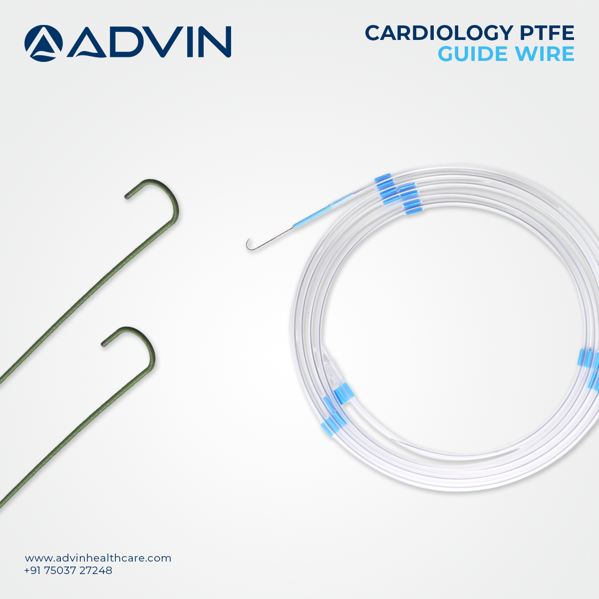 Cardiology PTFE Guide Wire