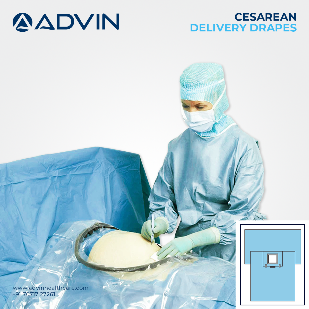 Cesarean Delivery Drapes