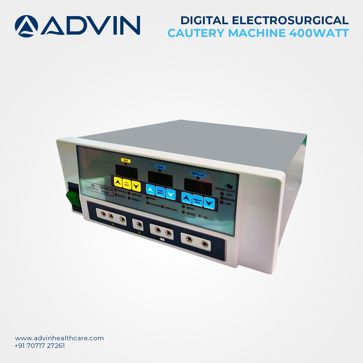 Advin Electrosurgical Unit 400W – Advin Electro+