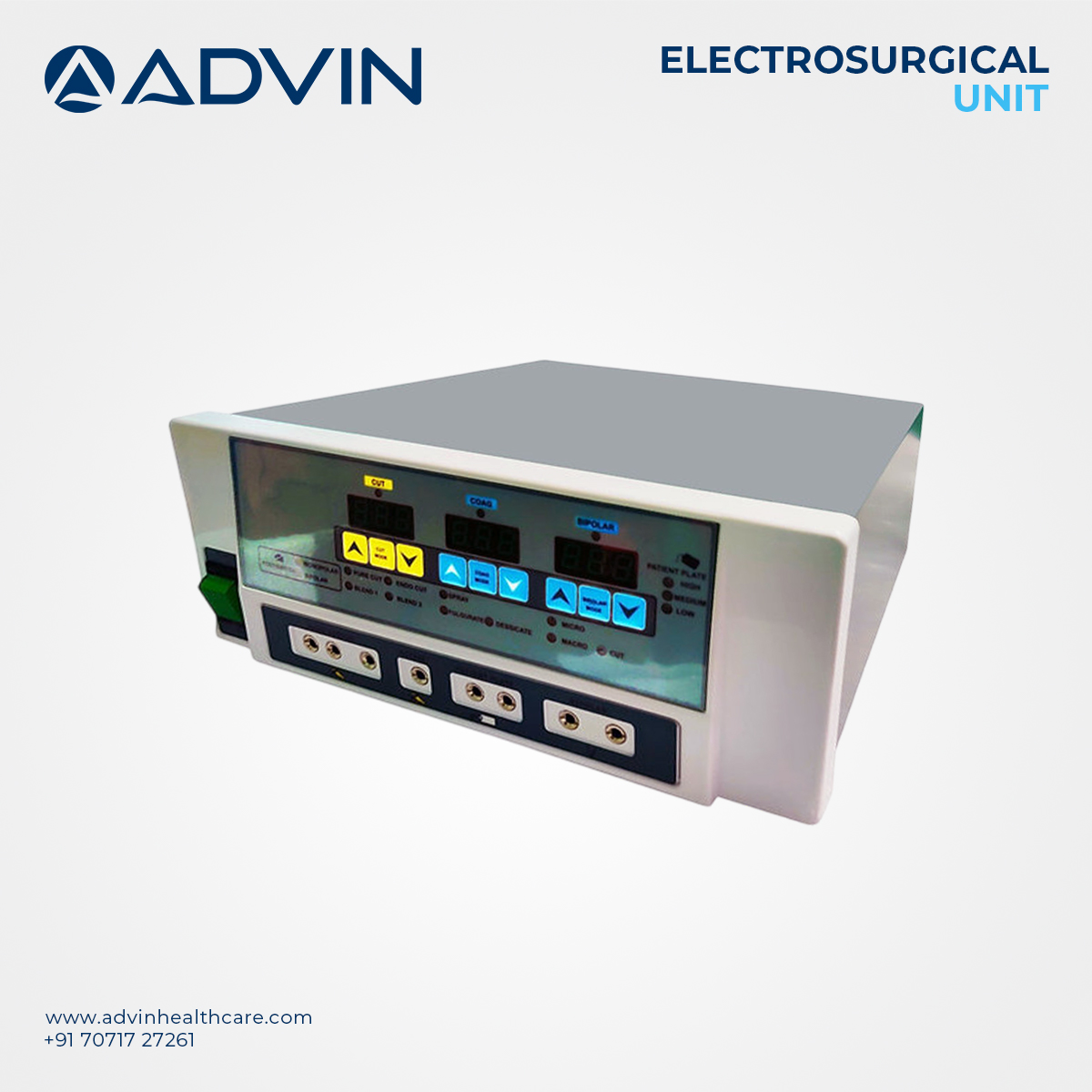 Electrosurgical Unit – Advin Electro+