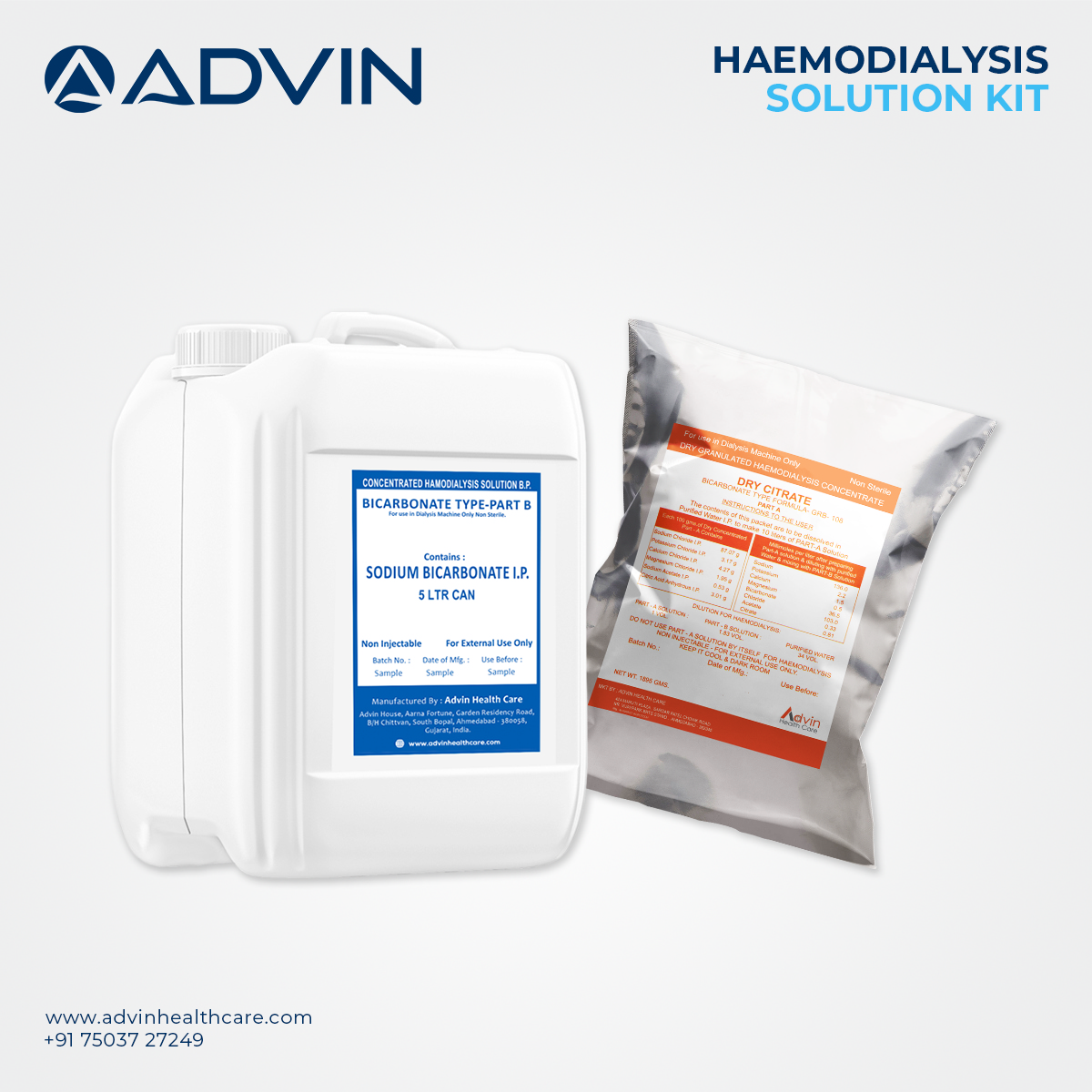 Haemodialysis Solution Kit