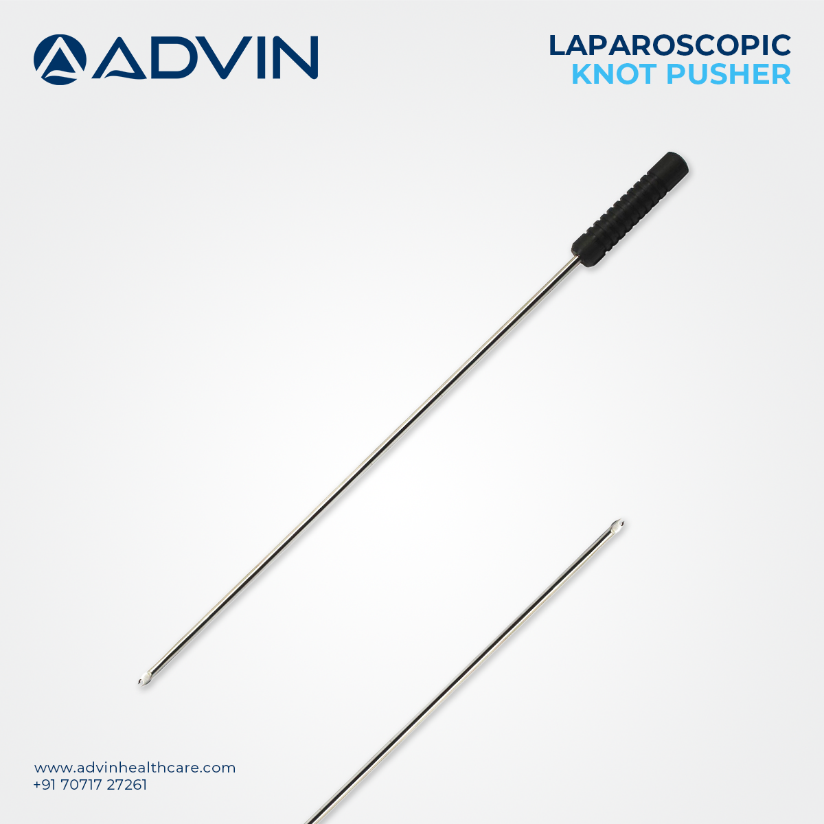 Laparoscopic Knot Pusher With Reducer