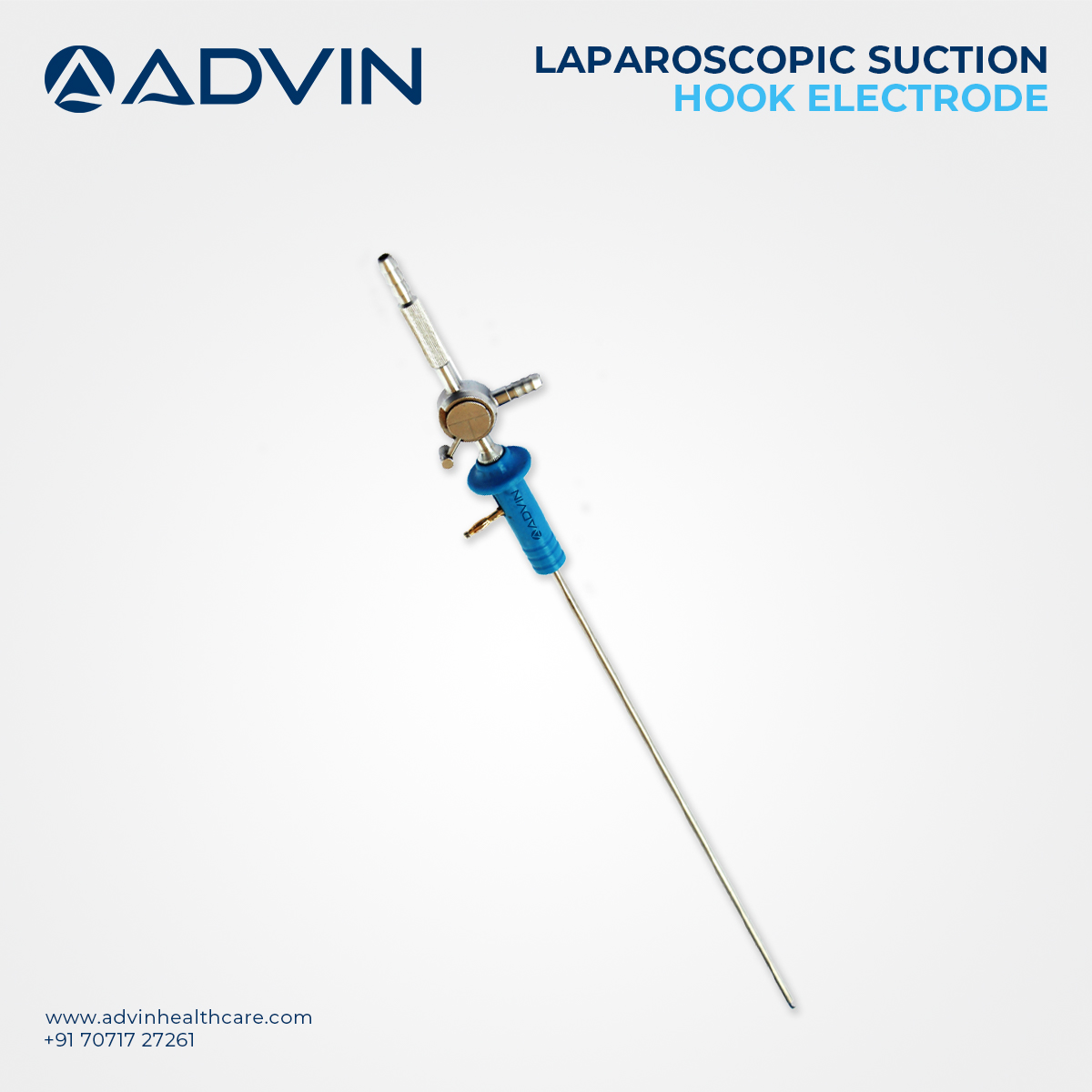 Laparoscopic Hook With Suction