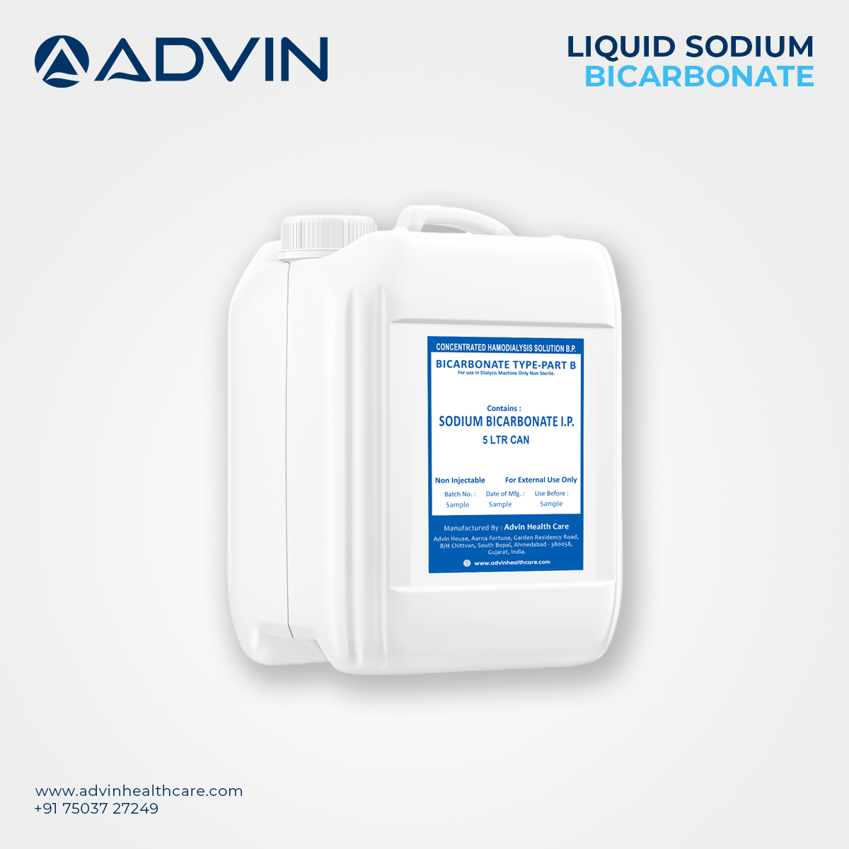 Liquid Sodium Bicarbonate For Dialysis