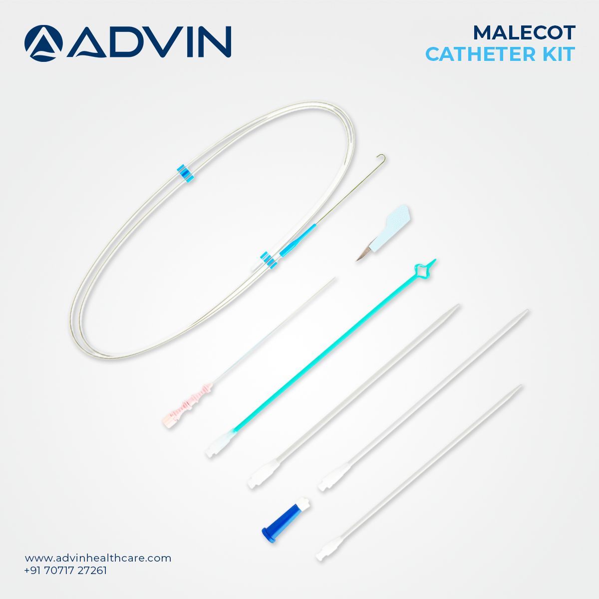 Malecot Catheter KIT