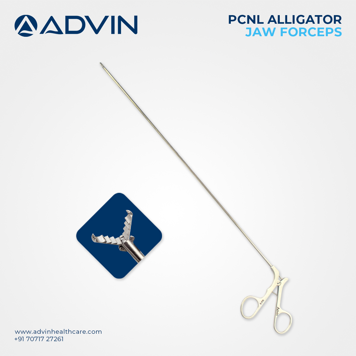 PCNL Alligator Forceps