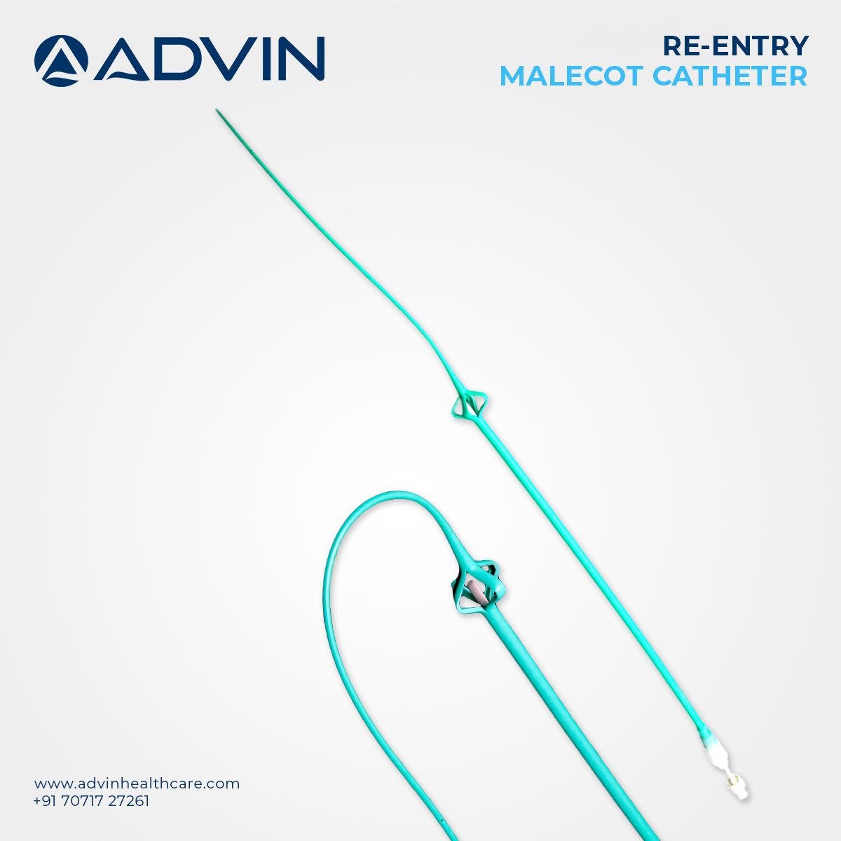 Re-Entry Malecot Nephrostomy Catheter