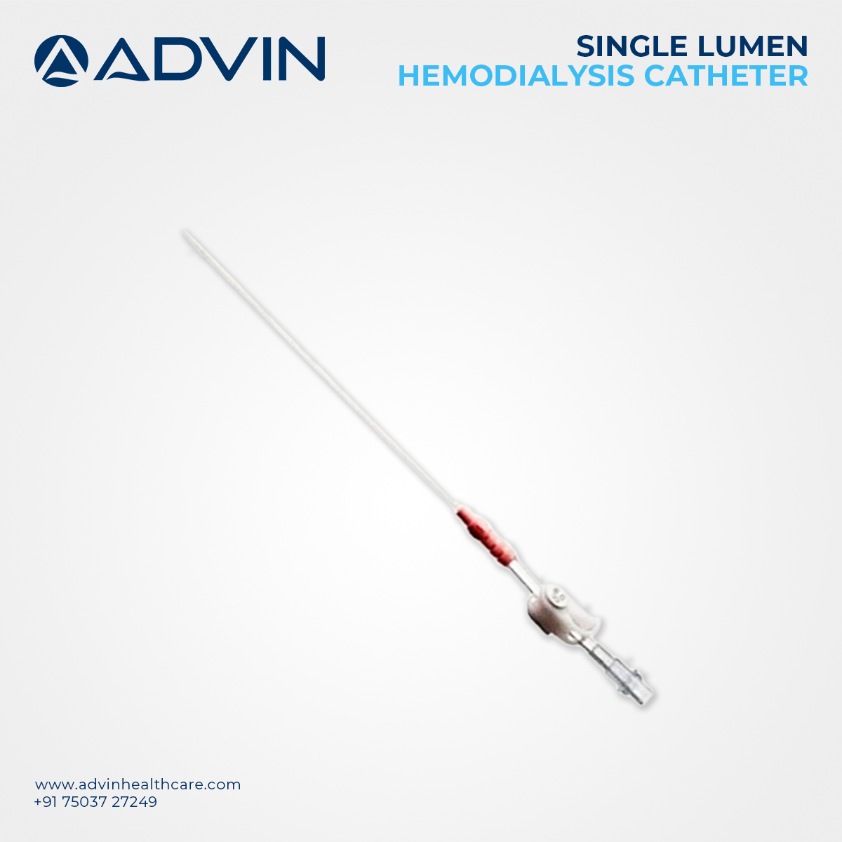 Single Lumen Hemodialysis Catheter