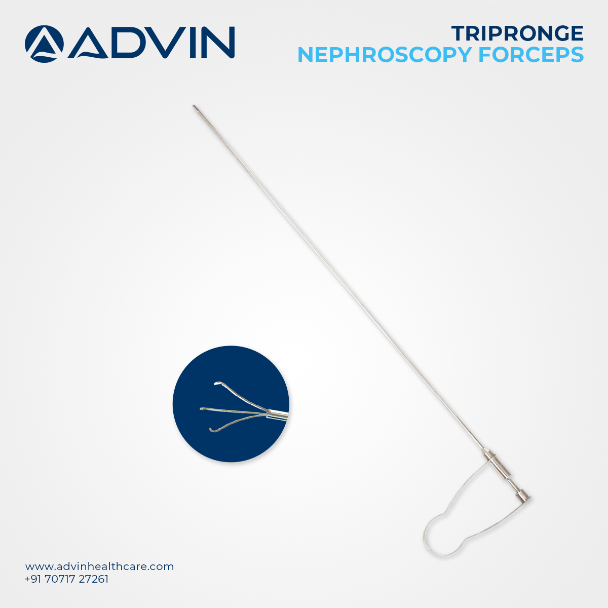 PCNL Tripronge Forceps