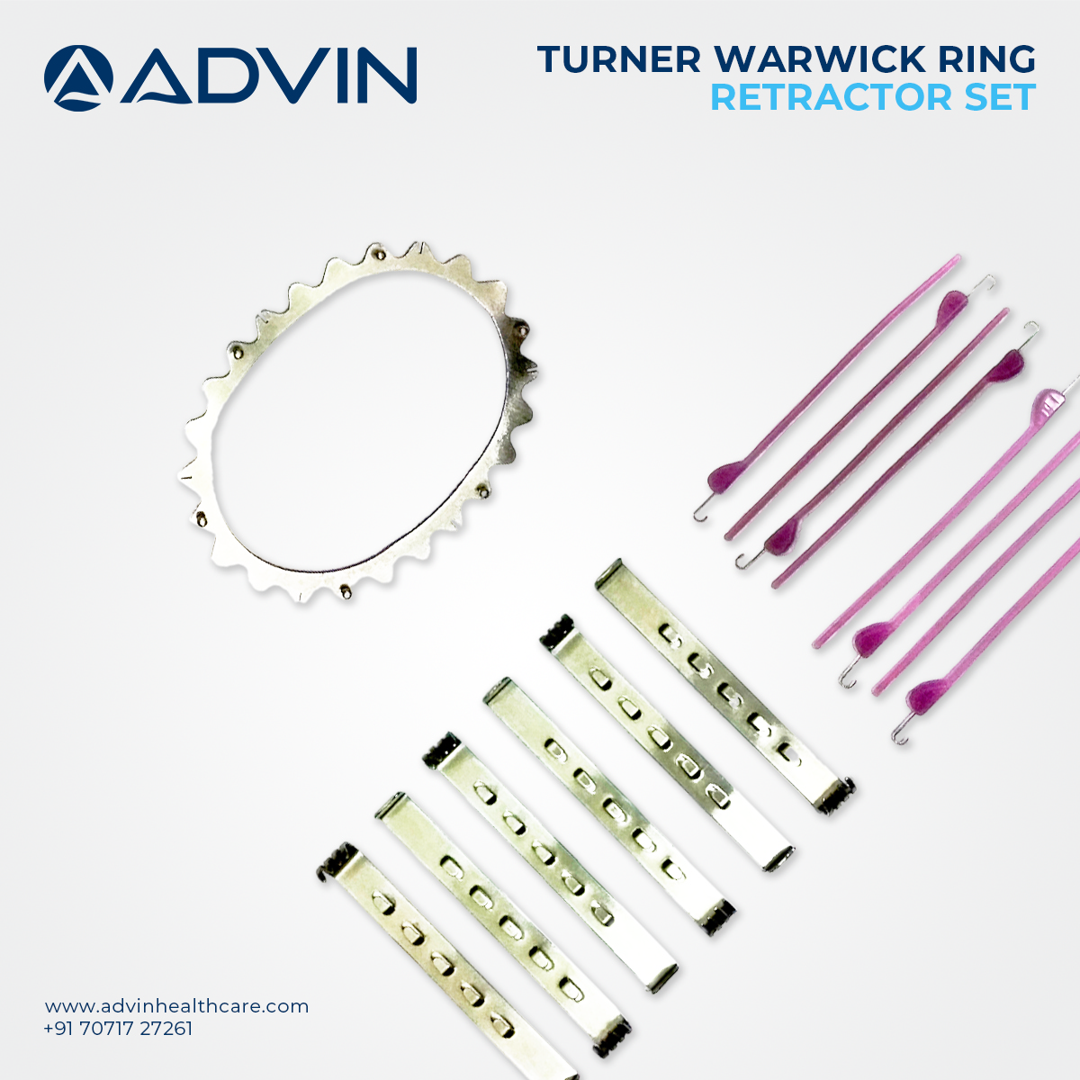 Turner Warwick Ring Retractor Set