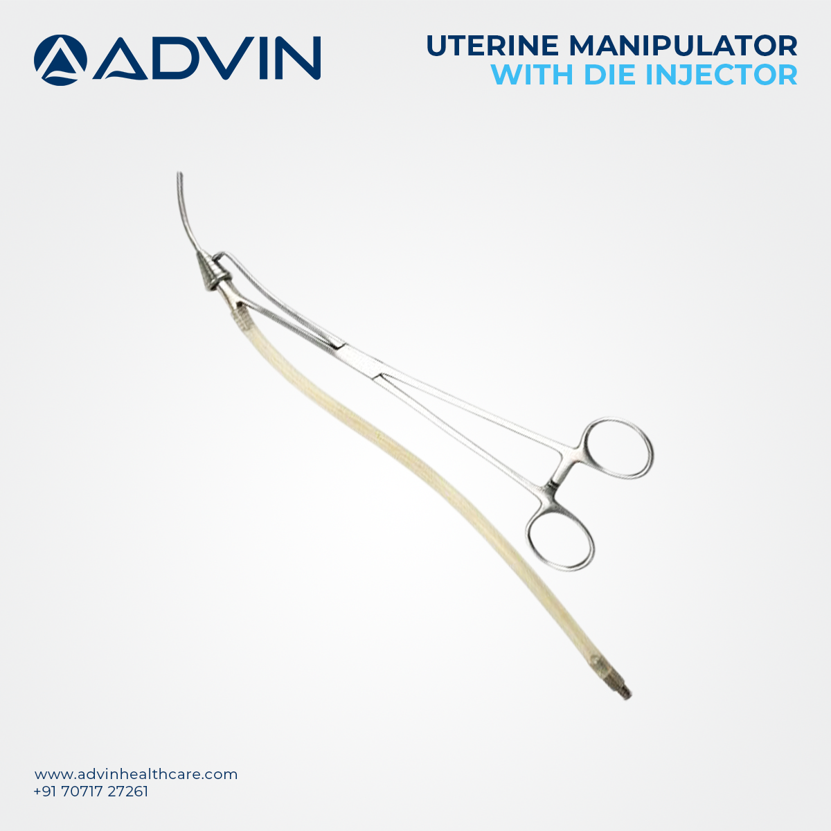 Uterine Manipulator With Die Injector