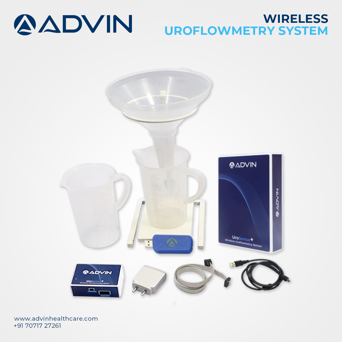 Advin Wireless Uroflowmetry System